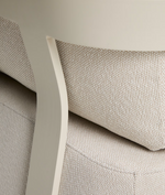 TAMARIS ecru aluminium outdoor armchair