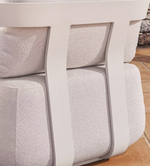 TAMARIS ecru aluminium outdoor armchair