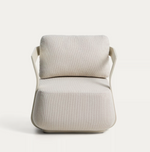 TAMARIS ecru aluminium outdoor armchair