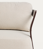 TAMARIS brown aluminium outdoor armchair