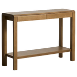 ARELIDA Komoda od hrastovog furnira i masivnog hrastovog drva sa svijetlosmeđom završnom obradom 112 x 80 cm.