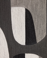 ONURE Crno-bijela apstraktna slika 60 x 90 cm