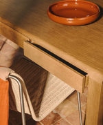 ARELIDA Stol od hrastovog furnira i masivnog hrastovog drva sa svijetlosmeđom završnom obradom 200 x 100 cm FSC Mix Credit