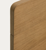 ARELIDA bed made of oak veneer and solid oak wood