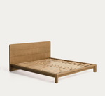 ARELIDA bed made of oak veneer and solid oak wood