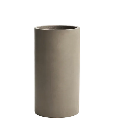 AIGUABLAVA grey cement planter Ø 42cm