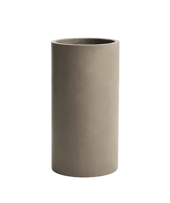 AIGUABLAVA grey cement planter Ø 42cm