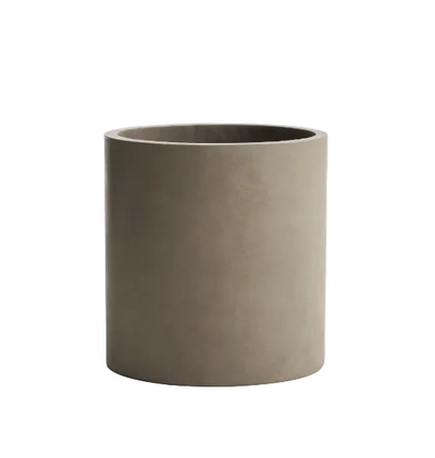 AIGUABLAVA grey cement planter Ø 52cm