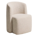 CORVENA Chair in beige chenille