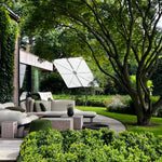 SPECTRA Cantilever umbrella 3 m square, forward 80°