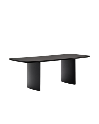 LITTO black, lacquered MDF table
