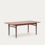 ELAN Extendable table in veneer and solid walnut wood