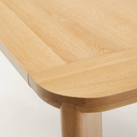 JONDAL Extendable table made of solid wood and oak veneer 100% FSC, 200 (280) cm x 100 cm