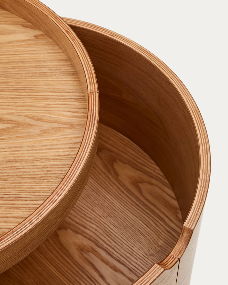 OCTAVIA Bedside table, Ø 55 cm