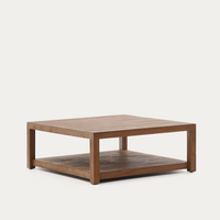 SASHI Side table made in solid teak wood 90 x 90 cm