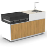 TIKAL Vanjska kuhinja, roštilj + sudoper