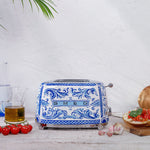 50's STYLE BLU MEDITERRANEO Toster s dva otvora