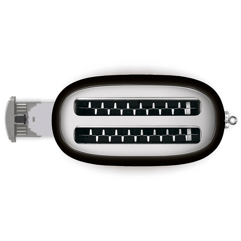 50's STYLE Toster s 2 ekstra široka otvora