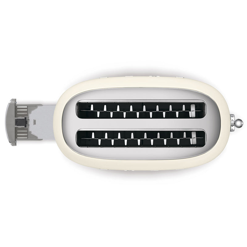 50's STYLE Toster s 2 ekstra široka otvora