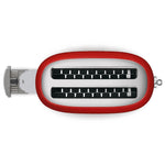 50's STYLE Toster s 2 ekstra široka otvora