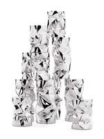 TAB.U - BIG TAB.U Tabure od ručno naboranog aluminija s unutrašnjom strukturom poliwooda