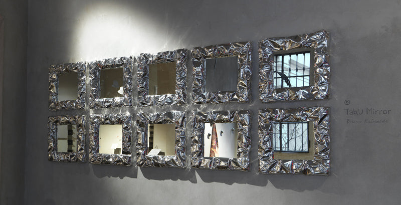 TAB.U MIRRORS Ogledalo od punog aluminija izrezbarena ručno