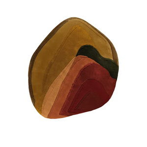 AGATE High Organic rug autumn tobacco