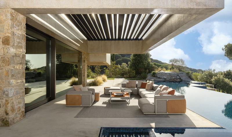 TRESSÉ Outdoor pouf