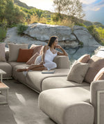 TRESSÉ Outdoor 3-seater sofa