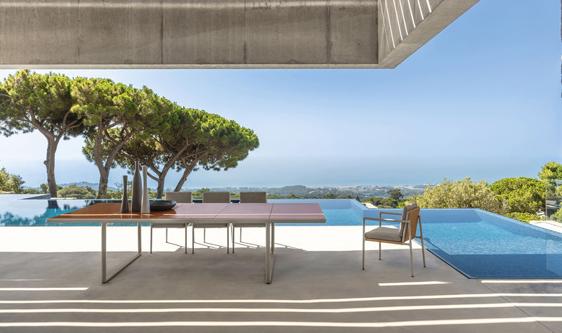 TRESSÉ Outdoor dining table 270x110