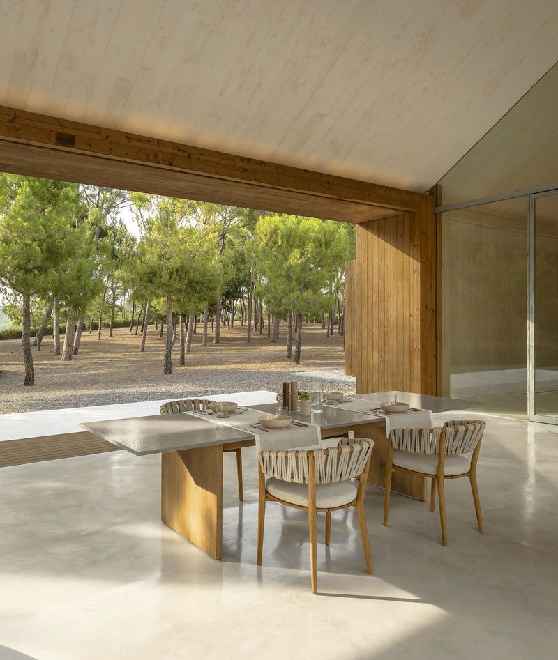 VENICE Outdoor dining table, 280x110 cm