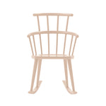 W. Drvena fotelja na ljuljanje