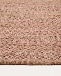 SALLOVA Pink jute rug 160 x 230 cm