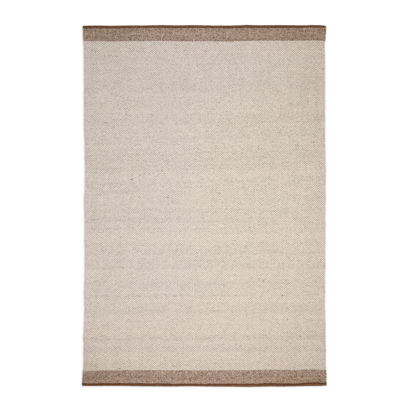 NIFELIA Wool carpet beige