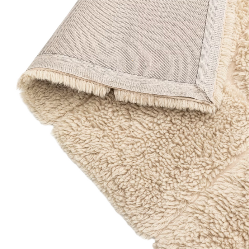 NAK Ecru vuneni jacquard tepih, 160 x 230 cm