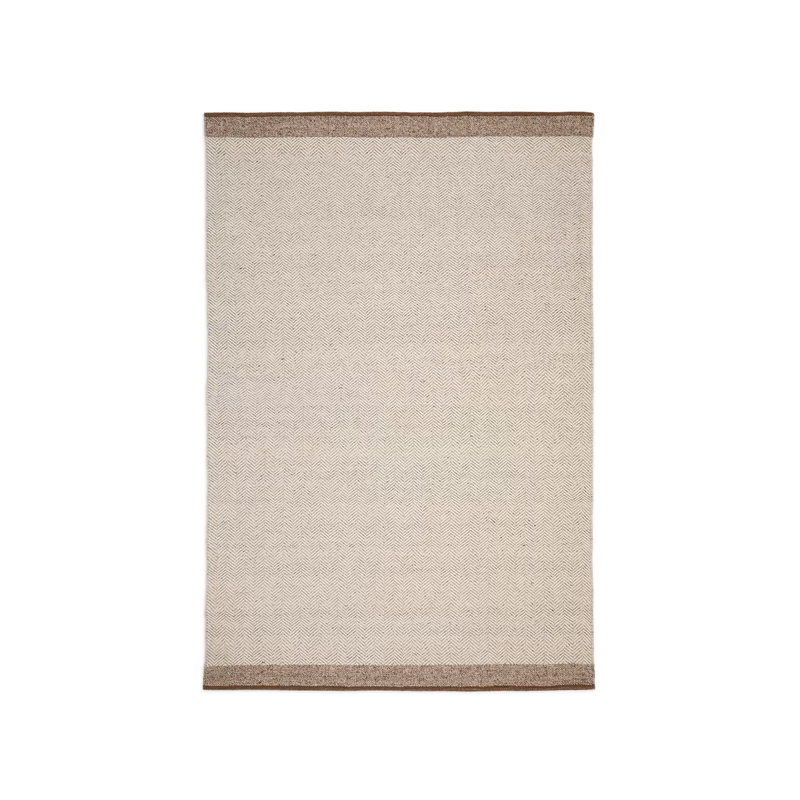 NIFELIA Wool carpet beige