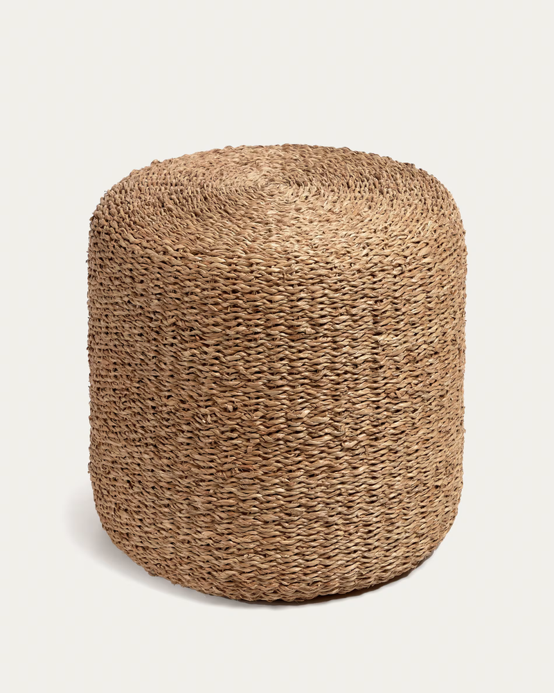 SOMEINA Natural fibre round footrest, Ø 40 cm