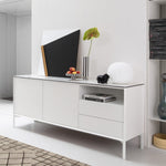 YORK Komoda s 2 vrata i 2 ladice