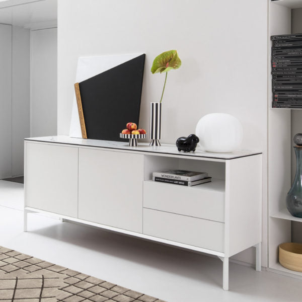 YORK Komoda s 2 vrata i 2 ladice