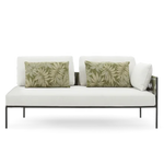 ZIP 2 seater sofa with left/right zip element