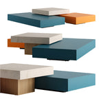 Lema, DOLMEN Square coffee table - Upotpuni Prostor