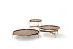 ABACO Coffe tables in metal finishes - Bronzo