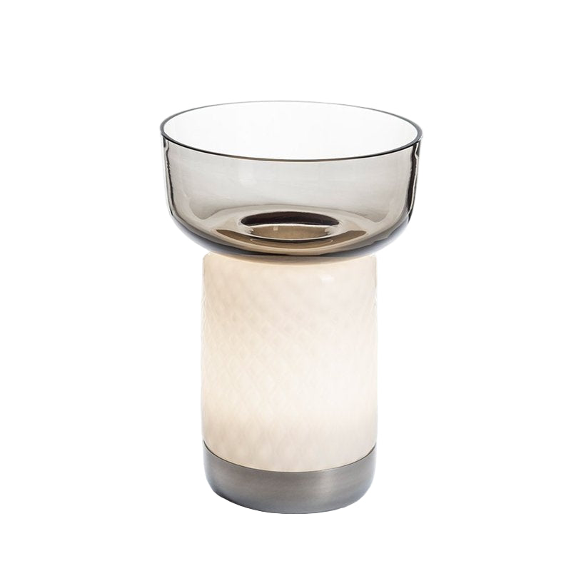 BONTA' (lamp + bowl)  Mobile table lamp