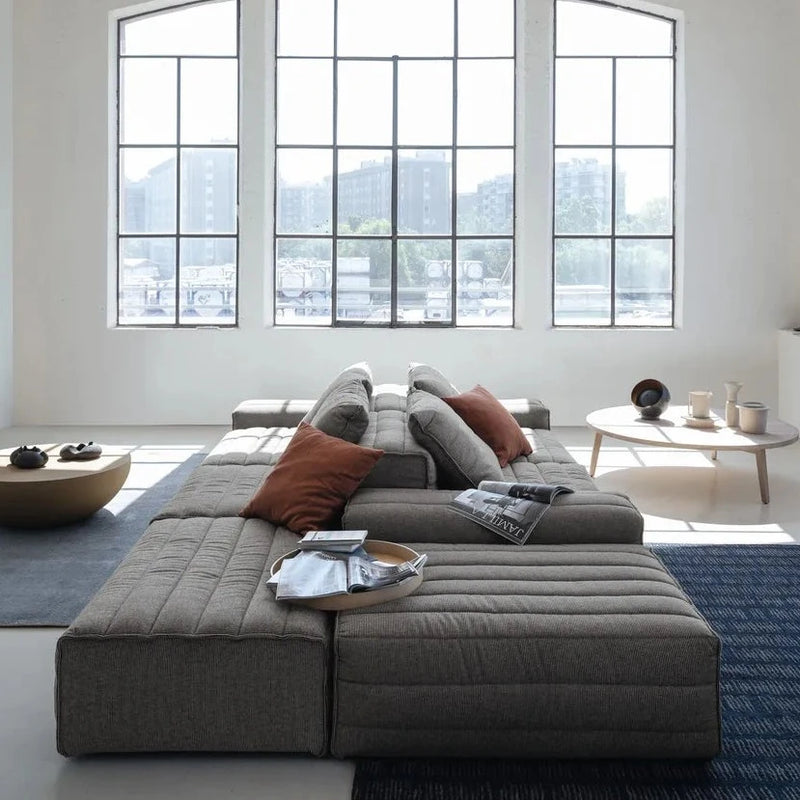 SAMET F - Modular Sofa with cushions
