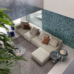 SAMET H - Modular Sofa with cushions