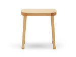 FRISÉE Wooden low stool