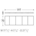 BARCODE Ležaljka na kotačićima