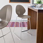 BASIL Stool with metal base