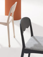 FRISÉE Chair without a cushion