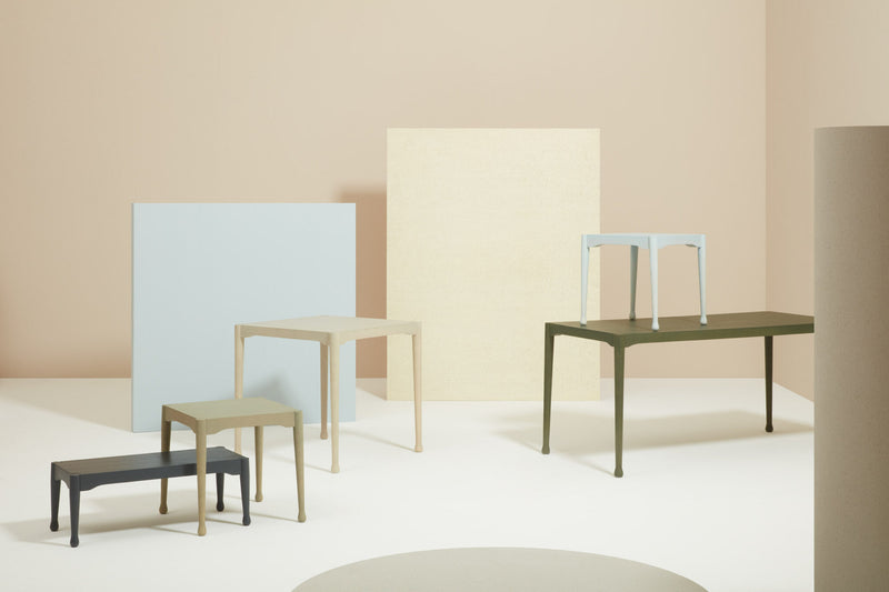 FRISÉE Wooden side table 75x75